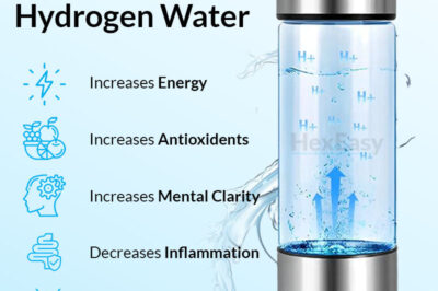 Hydrogen Water for Stress Relief